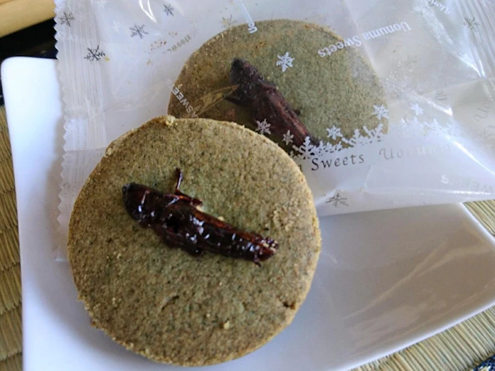 雪国リゾートインフォ イナゴのせたクッキー発売 日本経済新聞 雪国リゾートインフォ イナゴのせたクッキー発売 日本経済新聞