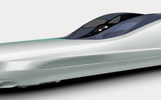 JR東日本が開発する次世代新幹線の試験車両のイメージ（同社提供）