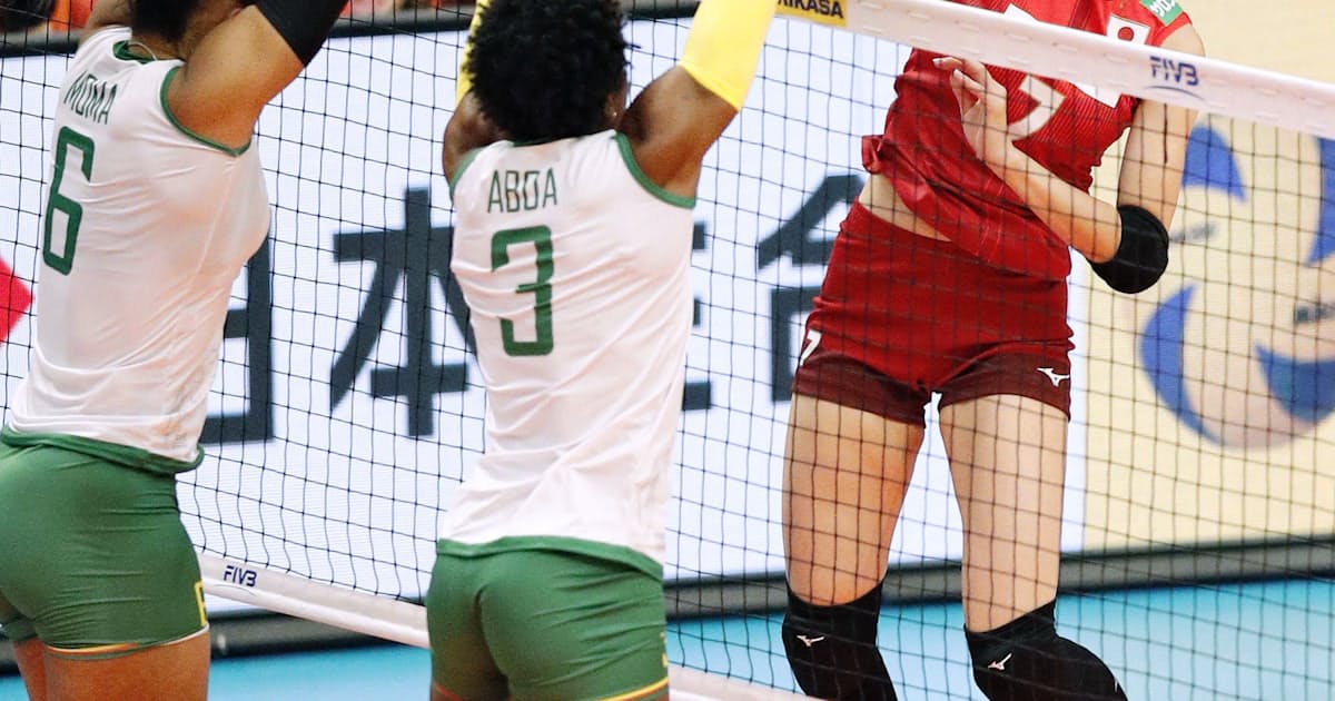 日本女子が1次l突破 世界バレー カメルーン破り3勝目 日本経済新聞