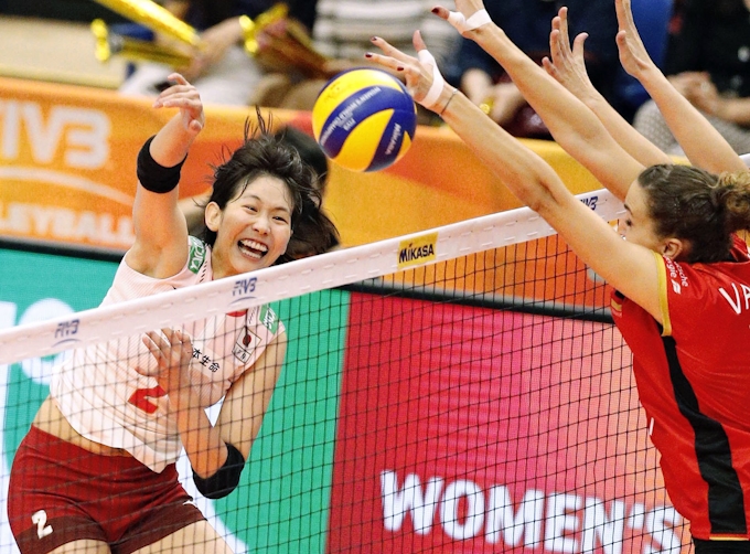 日本女子バレー A組2位で2次リーグへ 世界選手権 日本経済新聞