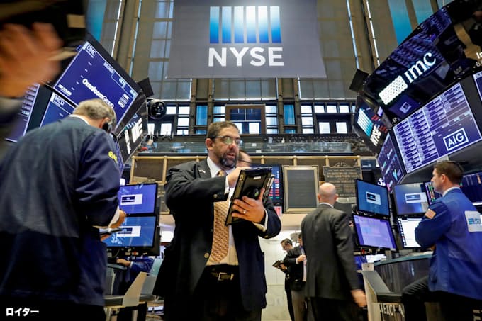 米国株 ダウ続落し180ドル安 金利上昇で割高感意識 米中摩擦に懸念も 日本経済新聞