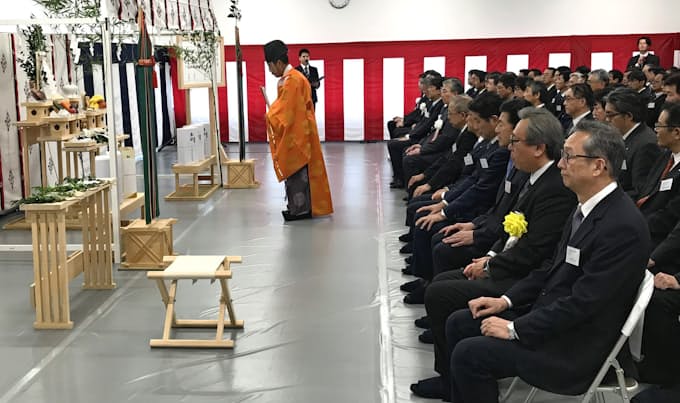 東京エレクトロン 宮城工場新開発棟の竣工式 日本経済新聞