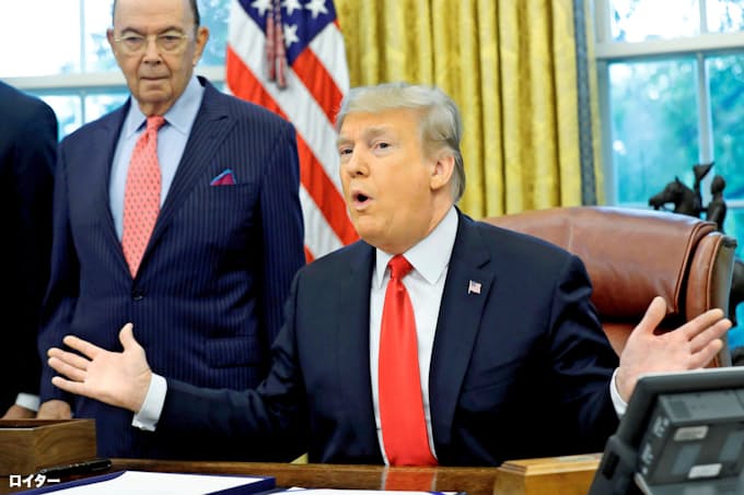 トランプ氏 ドル高をけん制 ビジネス困難に 日本経済新聞