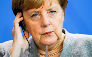メルケル独首相=ロイター メルケル独首相=ロイター