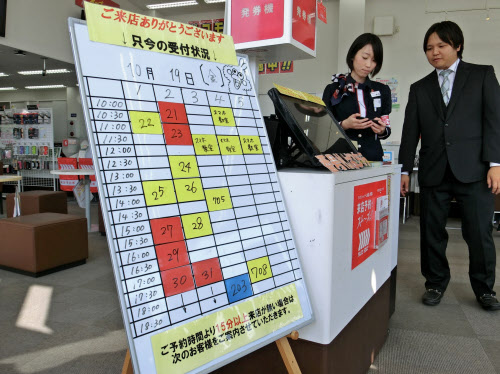 携帯ショップ なぜ混むの 3つのポイント 日本経済新聞