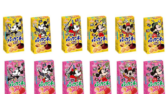 ミッキーマウス90周年記念の パックンチョ 森永製菓 日本経済新聞 ミッキーマウス90周年記念の パックンチョ 森永製菓 日本経済新聞