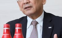 　よしまつ・たみお　1947年山口県生まれ。69年関西大学経済学部卒、近畿コカ・コーラボトリング（現コカ・コーラボトラーズジャパンホールディングス）入社。近畿コカ社長など経て、2018年から現職。