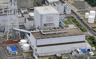 日本原子力発電の東海第2原発（7月、茨城県東海村）=共同