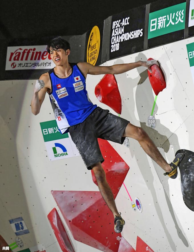 伊藤と楢崎明 ボルダリングでv クライミングのアジア選手権 日本経済新聞