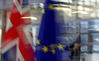 英国のEU離脱はなお「出口」が見えない=AP 英国のEU離脱はなお「出口」が見えない=AP