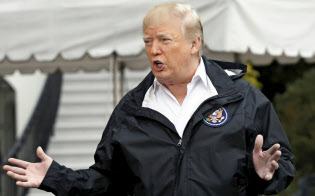 トランプ氏は18日放送のFOXニュースのインタビューで閣僚の交代について語った=AP トランプ氏は18日放送のFOXニュースのインタビューで閣僚の交代について語った=AP