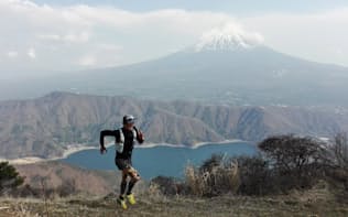 金栗四三さんも富士山には特別な思いを抱いていた（御坂山地でのトレーニング）