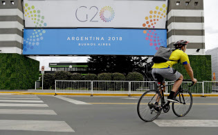 ブエノスアイレスのG20会場=AP ブエノスアイレスのG20会場=AP