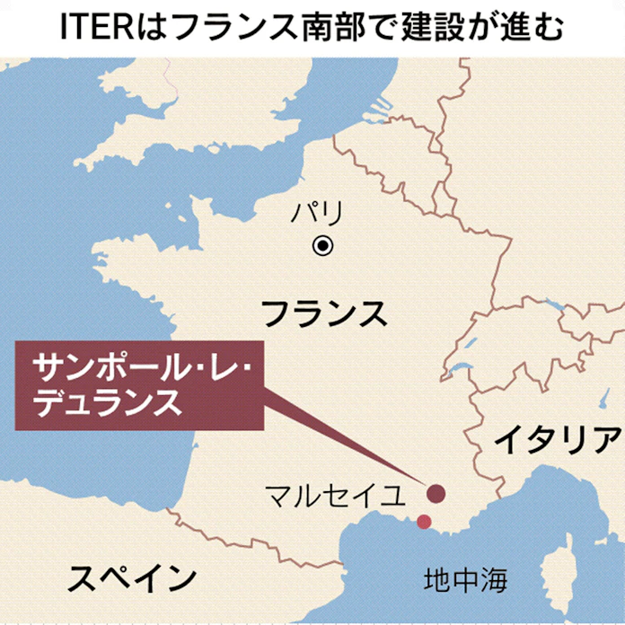 建設進む国際核融合実験炉 日本のものづくりが貢献 日本経済新聞