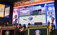リアルのスポーツとeスポーツは急接近しているが……（写真は日本のプロ野球が初めて実施したプロリーグの開幕戦、11月10日）=共同