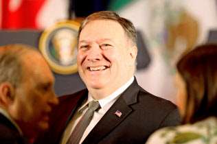 ポンペオ米国務長官=ロイター ポンペオ米国務長官=ロイター
