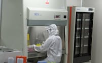 セルトラスト・アニマル・セラピューティクスは自社の持つ横浜市の研究所で細胞の培養も行う。