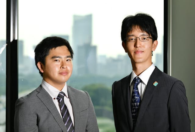 米マサチューセッツ工科大学に留学した前田智大さん（左）と副島智大さん
