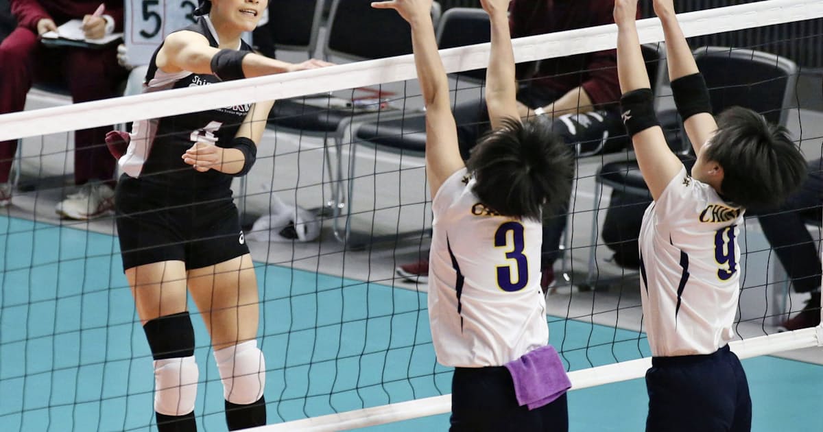 鎮西が男子準決勝へ 高校バレー 女子は下北沢成徳など4強 日本経済新聞
