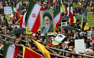 イランは革命から40年を迎えた=AP イランは革命から40年を迎えた=AP