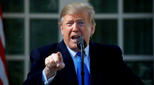 トランプ大統領は90日以内に関税発動の是非を判断する=ロイター トランプ大統領は90日以内に関税発動の是非を判断する=ロイター
