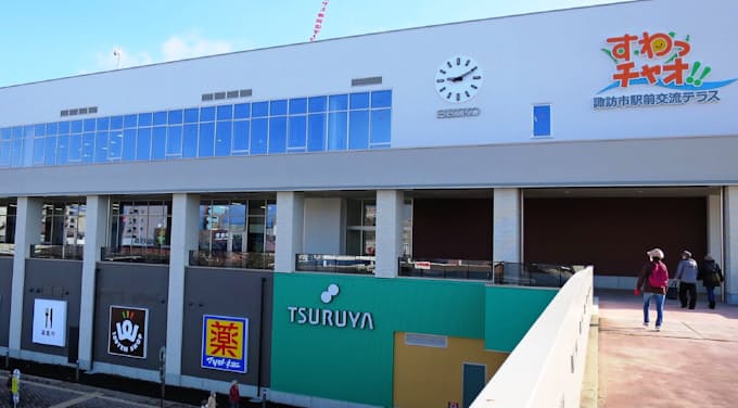 上諏訪駅東口の再開発ビル 核店舗が開業 日本経済新聞