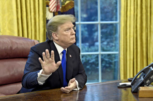 トランプ米大統領=AP トランプ米大統領=AP