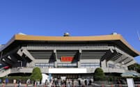 1964年の大会以降、武道とライブの「聖地」となった日本武道館（Tokyo2020提供）