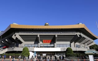 1964年の大会以降、武道とライブの「聖地」となった日本武道館（Tokyo2020提供）