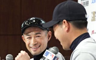 「今の自分が持てる技術を見せたい」とイチロー=共同 「今の自分が持てる技術を見せたい」とイチロー=共同