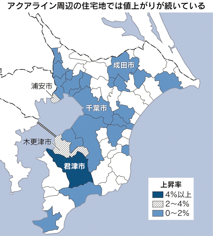 千葉公示地価 商業地の上昇加速 船橋 市川など 日本経済新聞