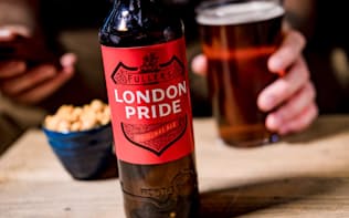 　アサヒGHDが買収する「ロンドン　プライド」は英国で最も人気のある高級ビールの1つ