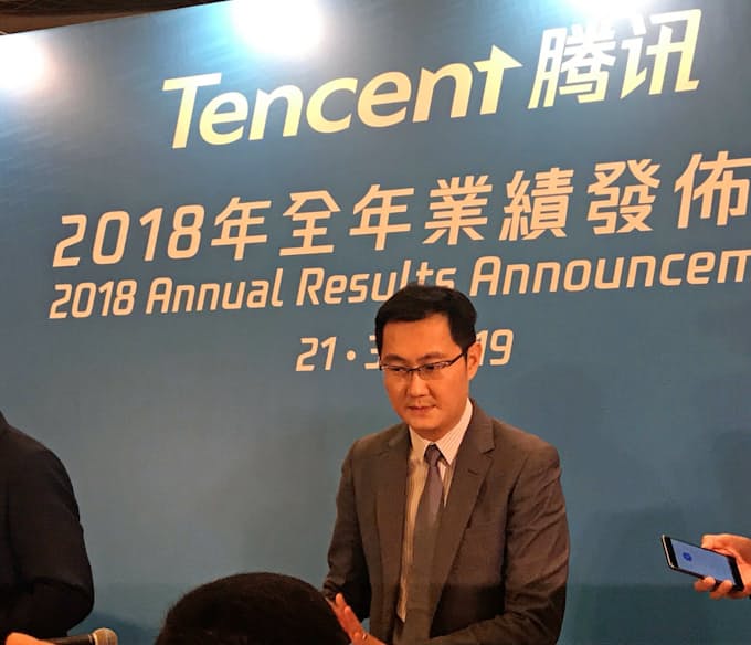 中国テンセント 馬ceo ネット利用者数 頭打ちに 日本経済新聞