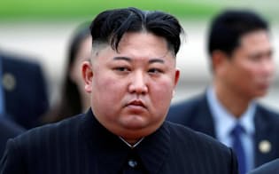 北朝鮮の金正恩委員長=ロイター