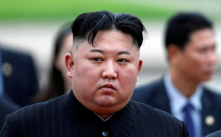 北朝鮮の金正恩委員長=ロイター 北朝鮮の金正恩委員長=ロイター