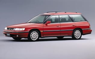 90年代にヒットした「レガシィ」の初代ワゴン=スバル提供