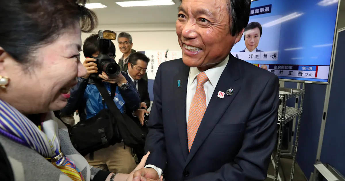 福岡知事選 小川氏が3選 自民推薦候補破る 日本経済新聞