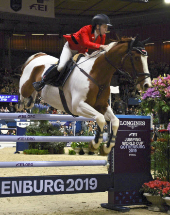 初出場の広田 障害飛越で24位 馬術w杯 日本経済新聞 初出場の広田 障害飛越で24位 馬術w杯 日本経済新聞