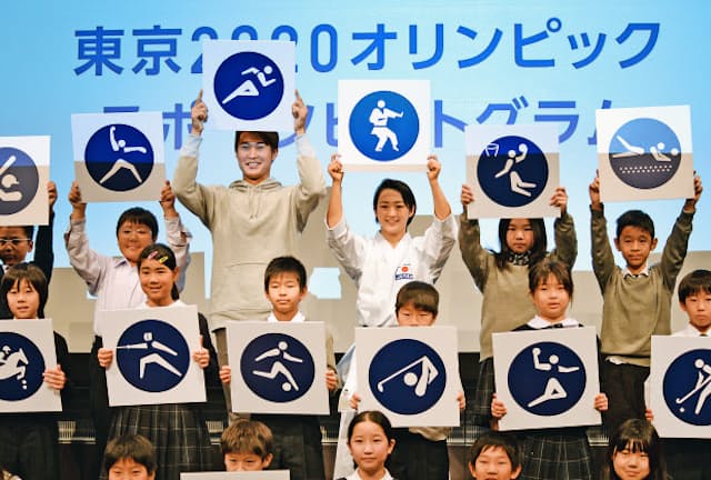 3月には2020年東京五輪のスポーツピクトグラムが発表された