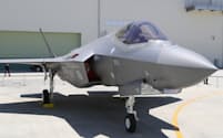 最新鋭戦闘機F35Aはレーダーに捕捉されにくいステルス能力を持つ