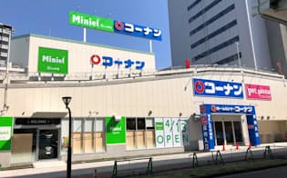 ライフコーポレーションはコンビニサイズの小型店「ミニエル西本町店」（大阪市西区）を13日に開業する。