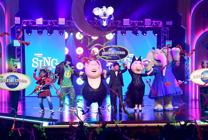 映画 Sing のキャラが歌い踊る Usjが新施設 日本経済新聞
