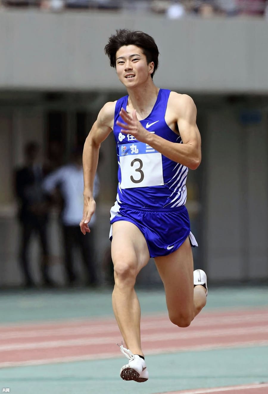 陸上男子100 多田が10秒22で2位 出雲大会 日本経済新聞