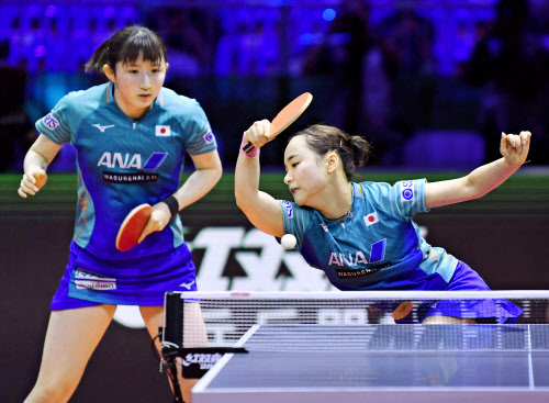 伊藤 早田組が決勝進出 世界卓球 日本勢対決制す 日本経済新聞 伊藤 早田組が決勝進出 世界卓球 日本勢対決制す 日本経済新聞