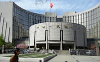 中国人民銀行は中小企業の資金繰り改善を支援（北京市の人民銀本店）