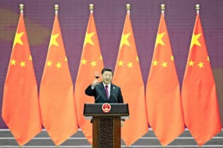 一帯一路を進める中国は国際金融分野でも透明性確保が求められている=共同 一帯一路を進める中国は国際金融分野でも透明性確保が求められている=共同