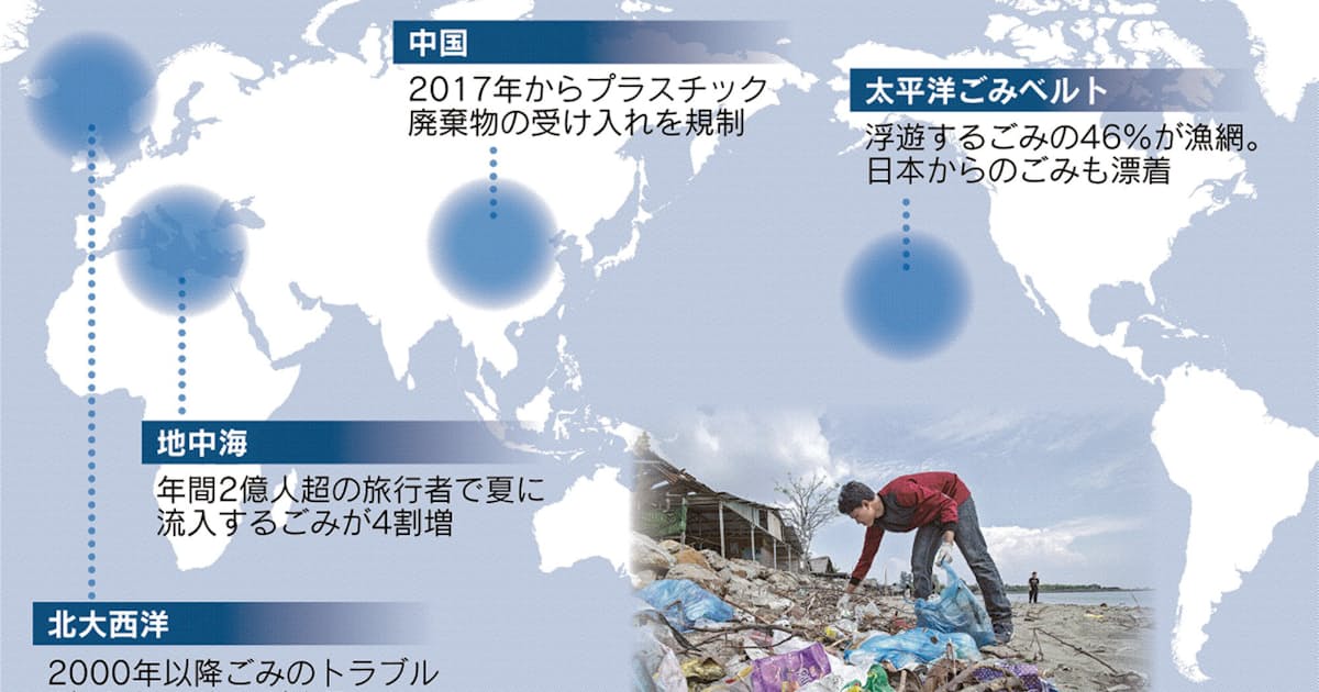 海洋プラごみ 漁業や観光も排出源に 日本経済新聞 海洋プラごみ 漁業や観光も排出源に 日本経済新聞
