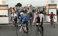 18年の国際大会「サイクリングしまなみ」には22カ国・地域の外国人630人を含む約7200人が出走した