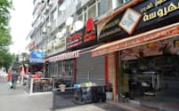 イスタンブールにある「リトル・シリア」ではラマダン中、昼間のレストラン営業はまばら