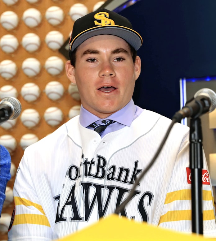 ソフトバンク入り 素晴らしい機会 米19歳スチュワート投手 日本経済新聞 ソフトバンク入り 素晴らしい機会 米19歳スチュワート投手 日本経済新聞